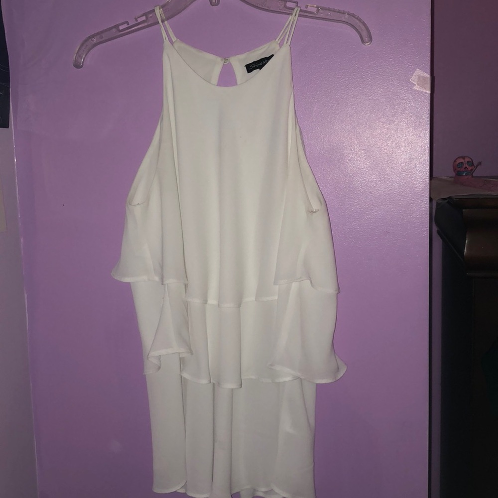 XL white blouse